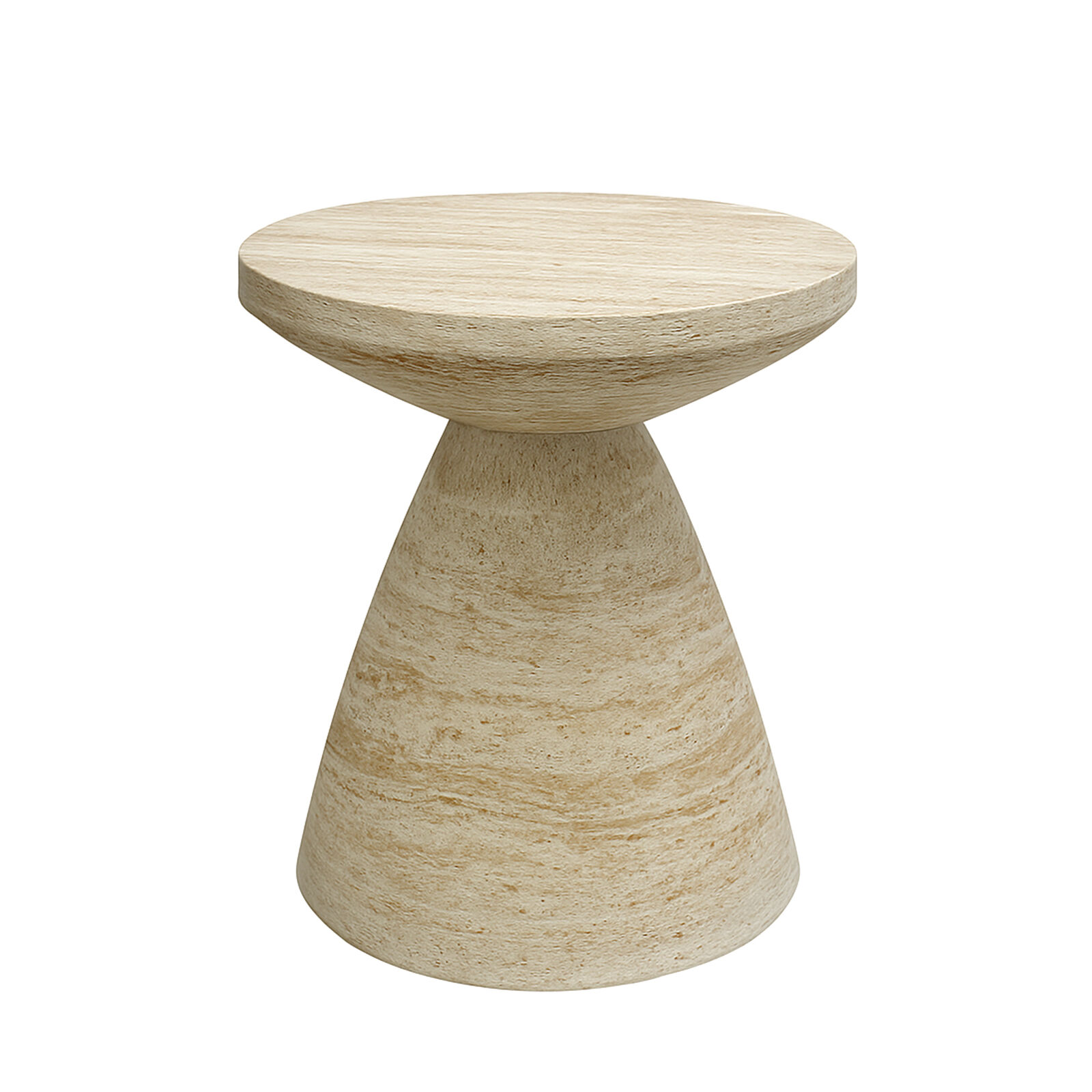 Modern Rustic Accent Table Nightstand Coffee End Table Chair Stand Indoor Outdoor Side Table Compact and Durable