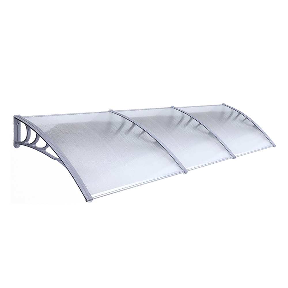 Glasshaus Window Door Awning Door Canopy Outdoor Patio Sun Shield 1.5m x 3m DIY