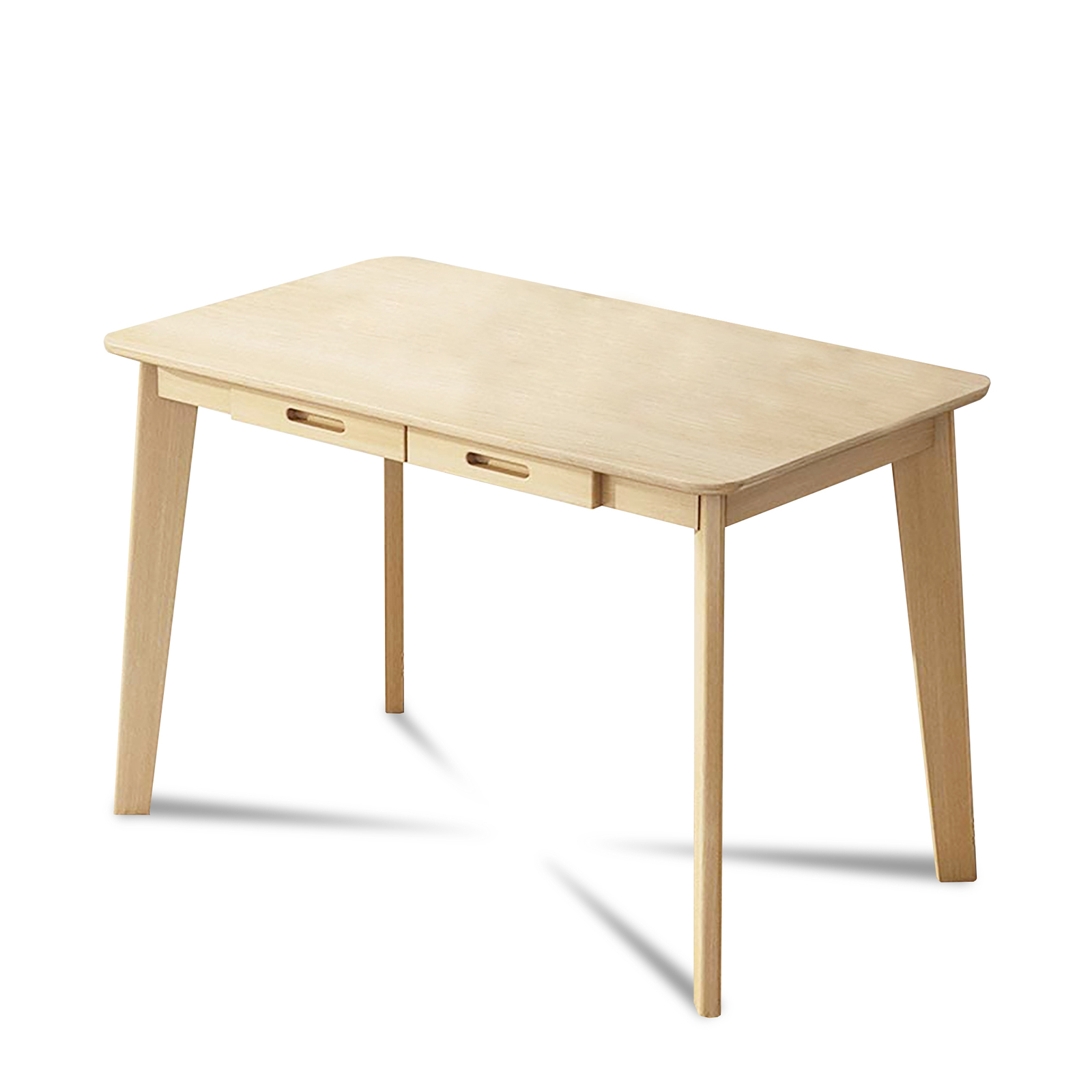 MIUZ Computer Desk Office Study Student Wood Table Drawer Nordic Natural
