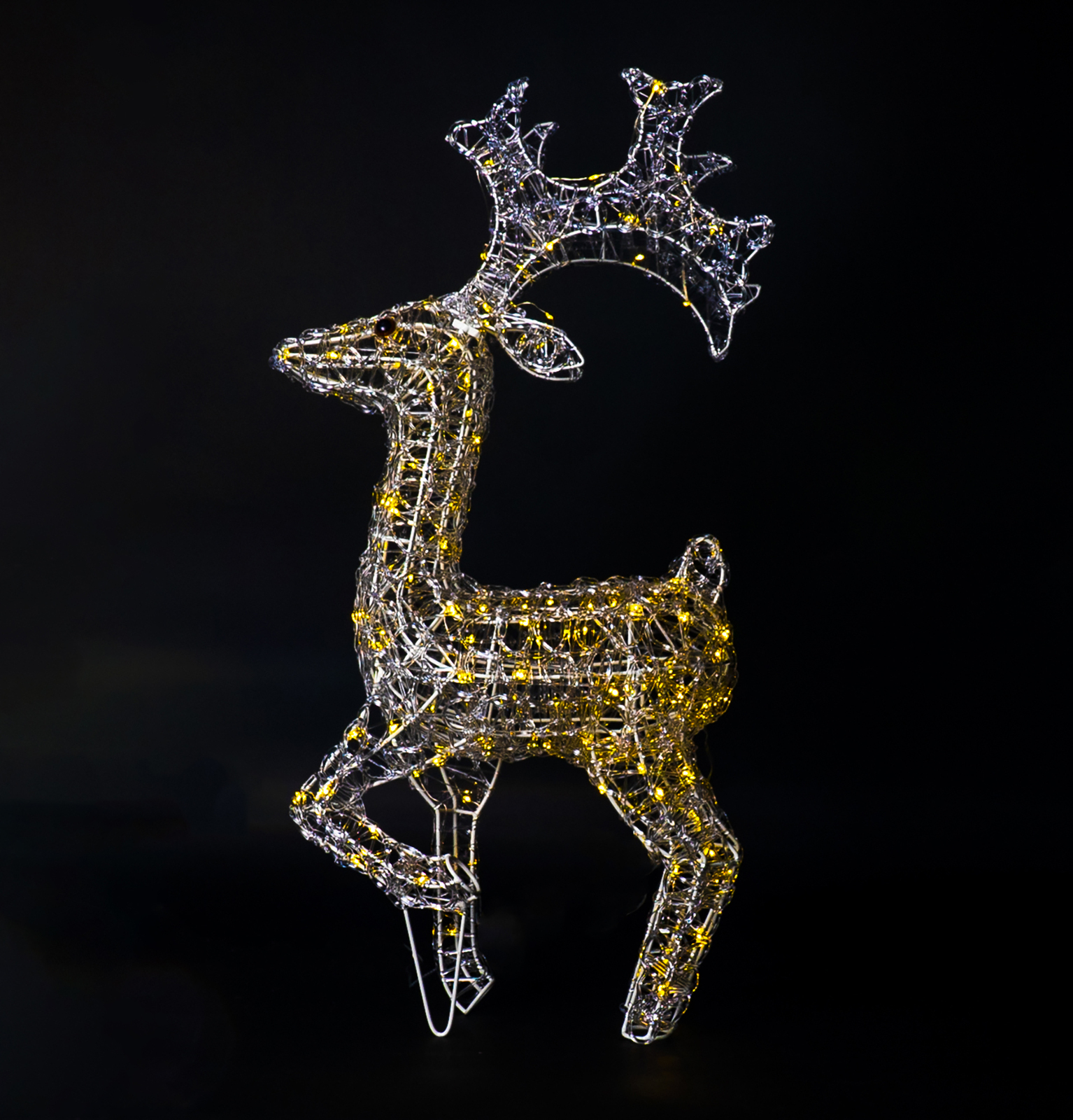 Reindeer Christmas Motif Lights