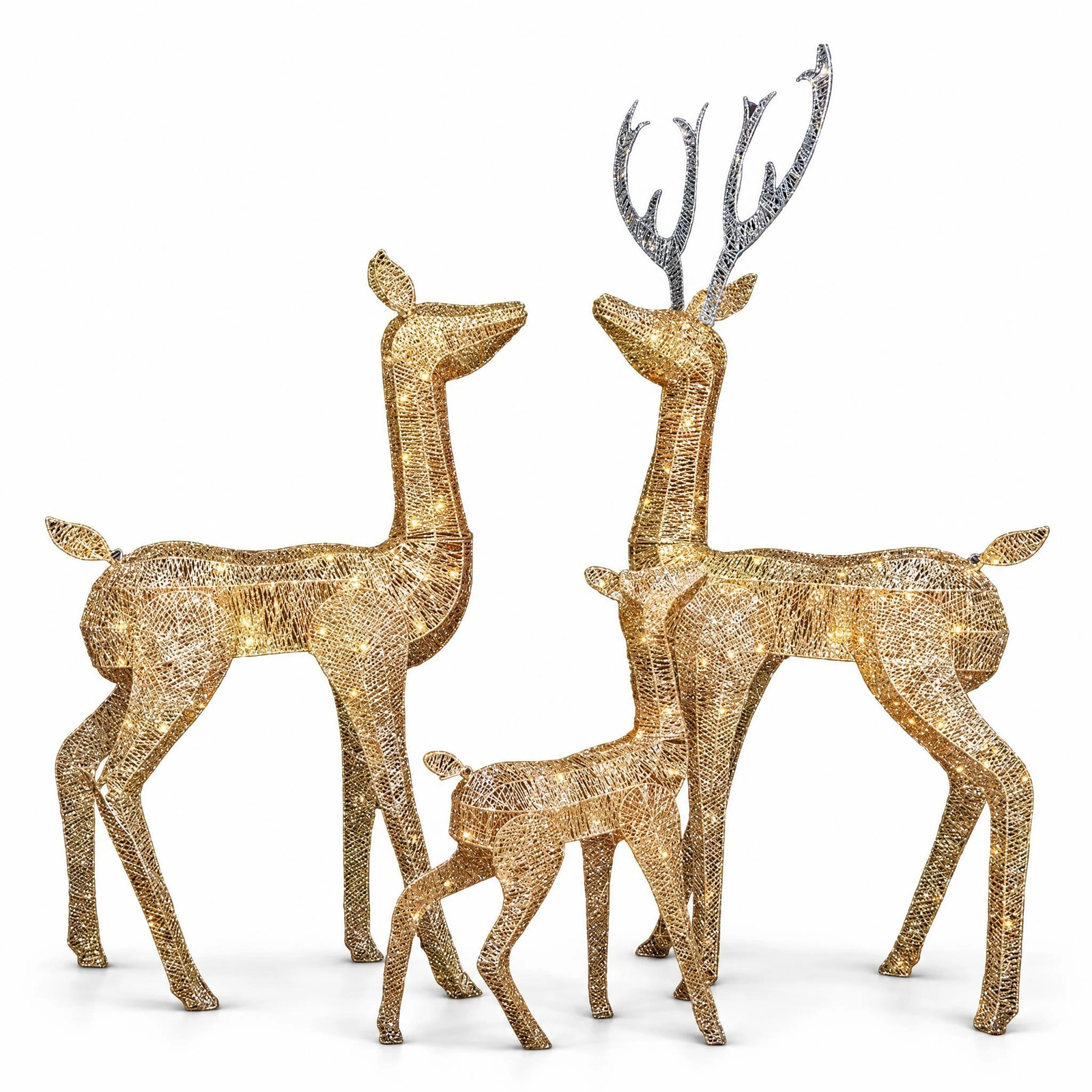 Christmas Motif Lights Led Rope Reindeer Family Decor AU IP44 LED Lights