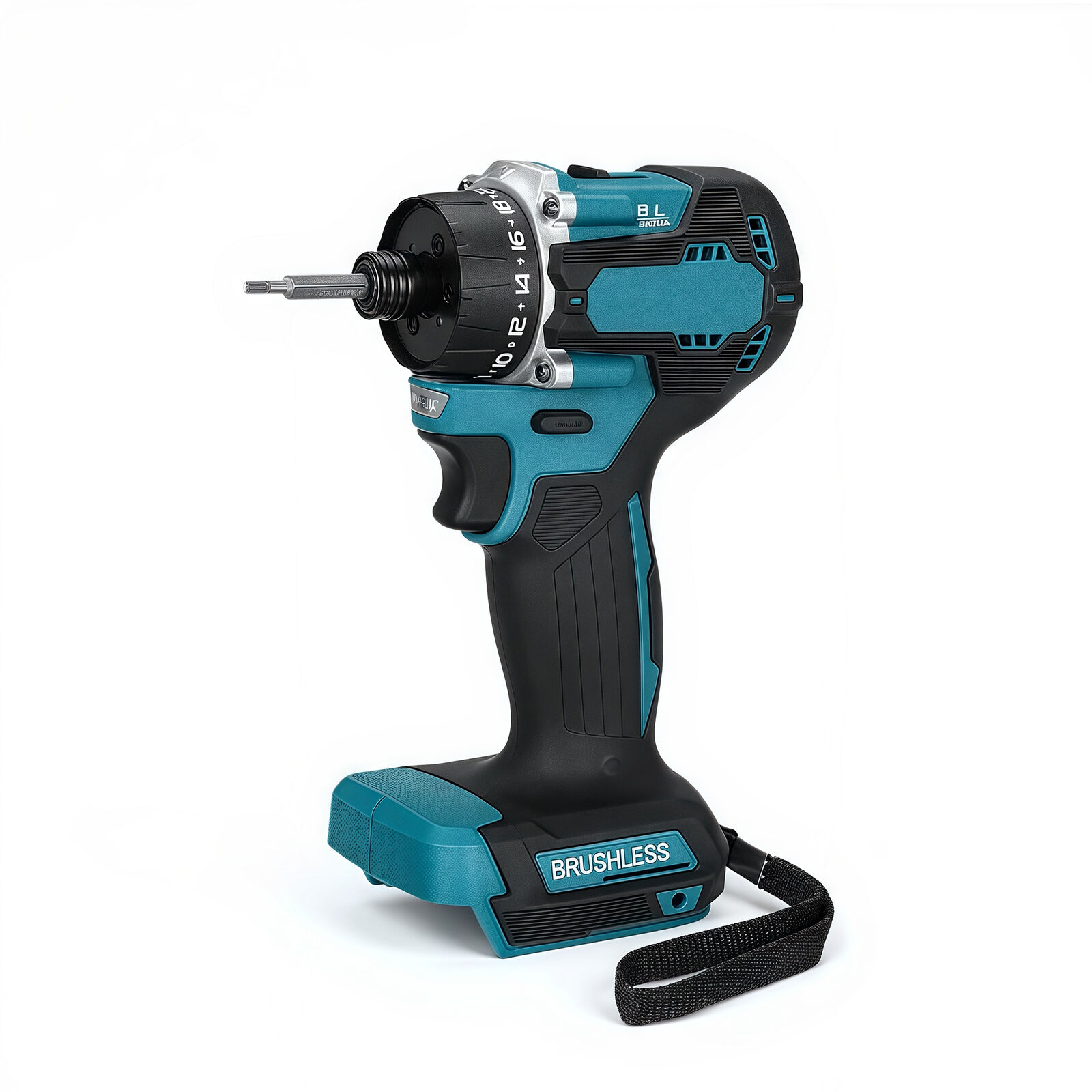 Cordless Drill Driver (Skin Only), Heavy Duty Copper Brushless Impact Driver Kit, Hammer Drill Set for Makita 18V Battery, Dual Speed Control