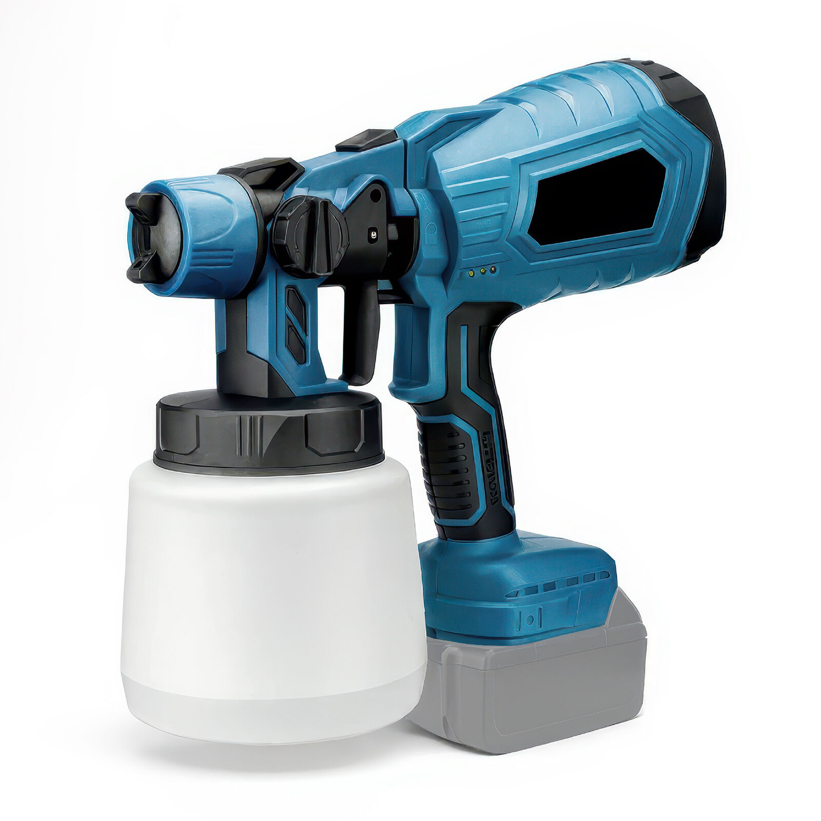 Cordless Electric Spray Gun(Skin Only),1000ML High Pressure Airless Paint Sprayer for Makita 18V Battery, Pure Copper Brushless Motor
