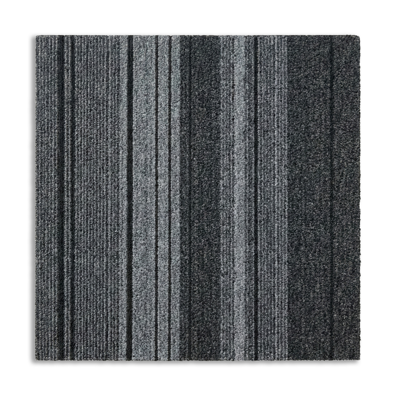 20PCS Light & Medium Gray Carpet Floor Tiles 50×50cm, Antibacterial, Fire-Resistant & Stain-Resistant, Modular Carpet Squares