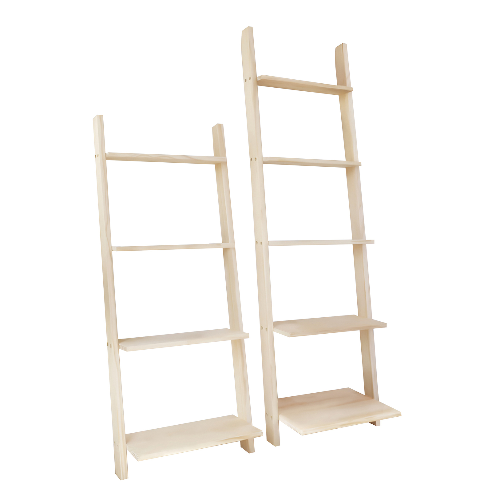 Ladder Shelf Wooden Display Storage Stand Rack Bookshelf Plant Stand 