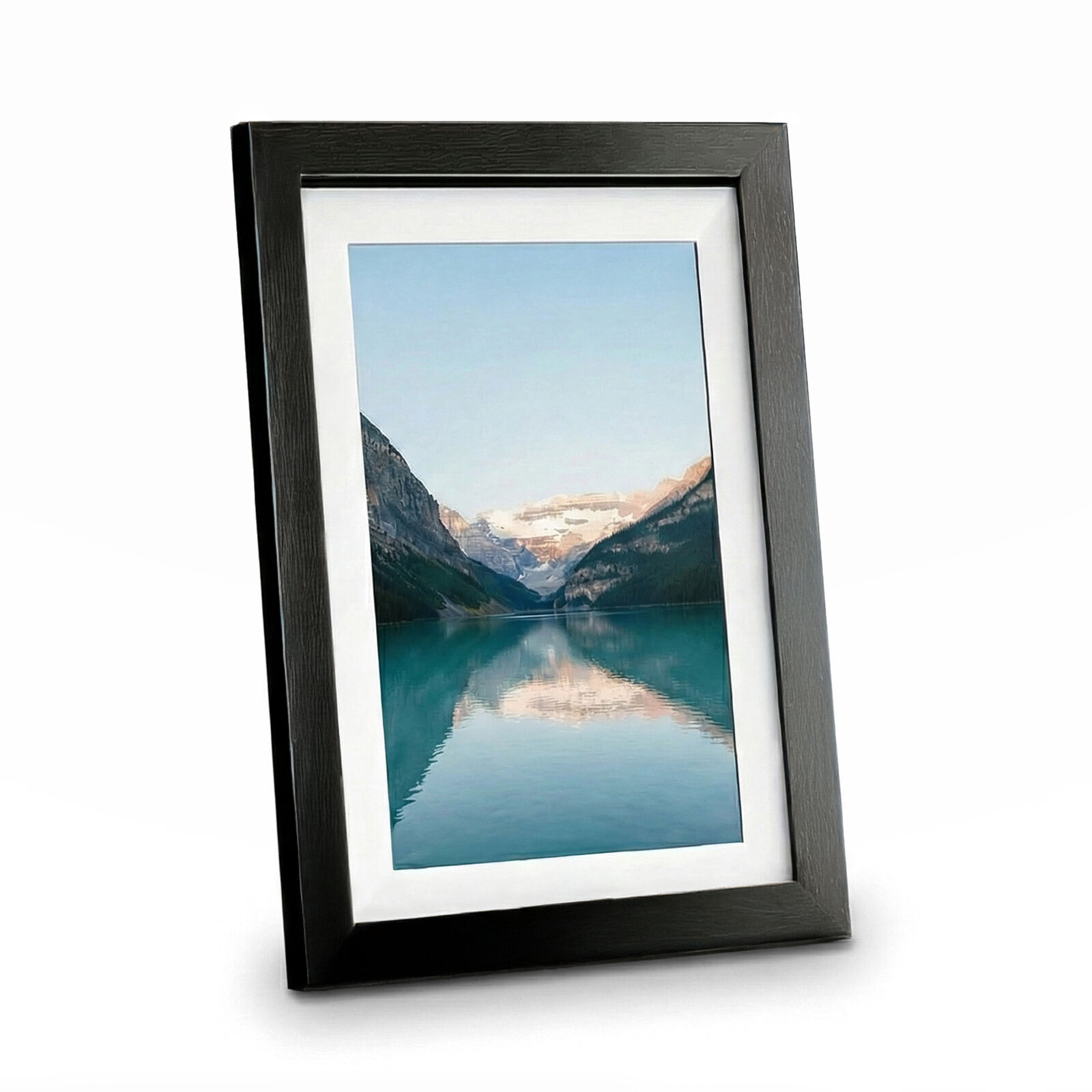 WiFi Digital Photo Frame | Instant Photo Sharing from Phone | 32GB Memory | Rustic Black Wooden Finish |Auto Rotate | 10.1" 1980x1080 Display