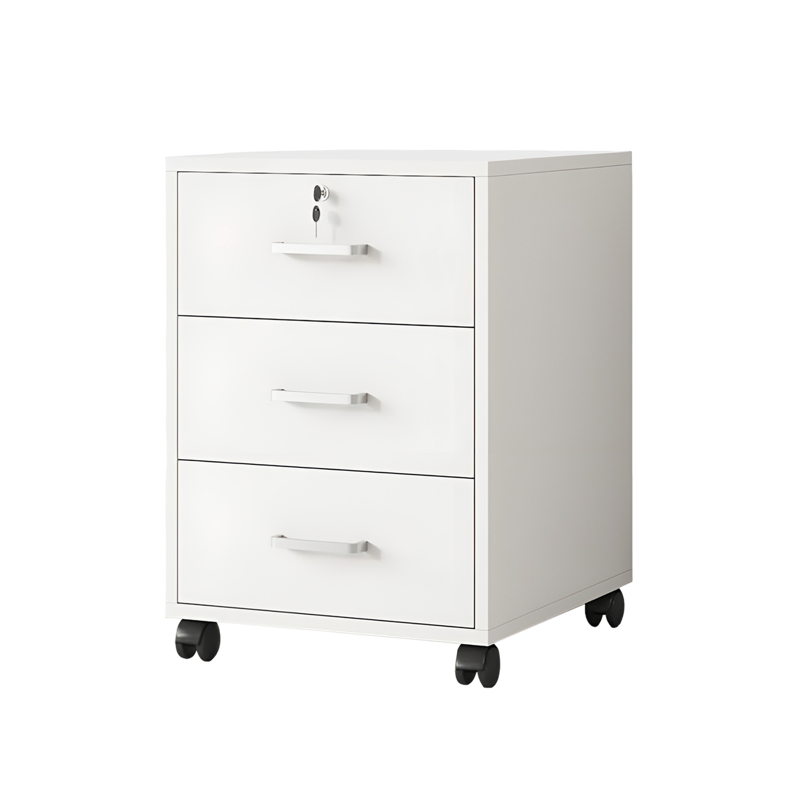Filing Cabinet Drawer Office Storage Shelves Drawers Cupboard File 3 Drawers