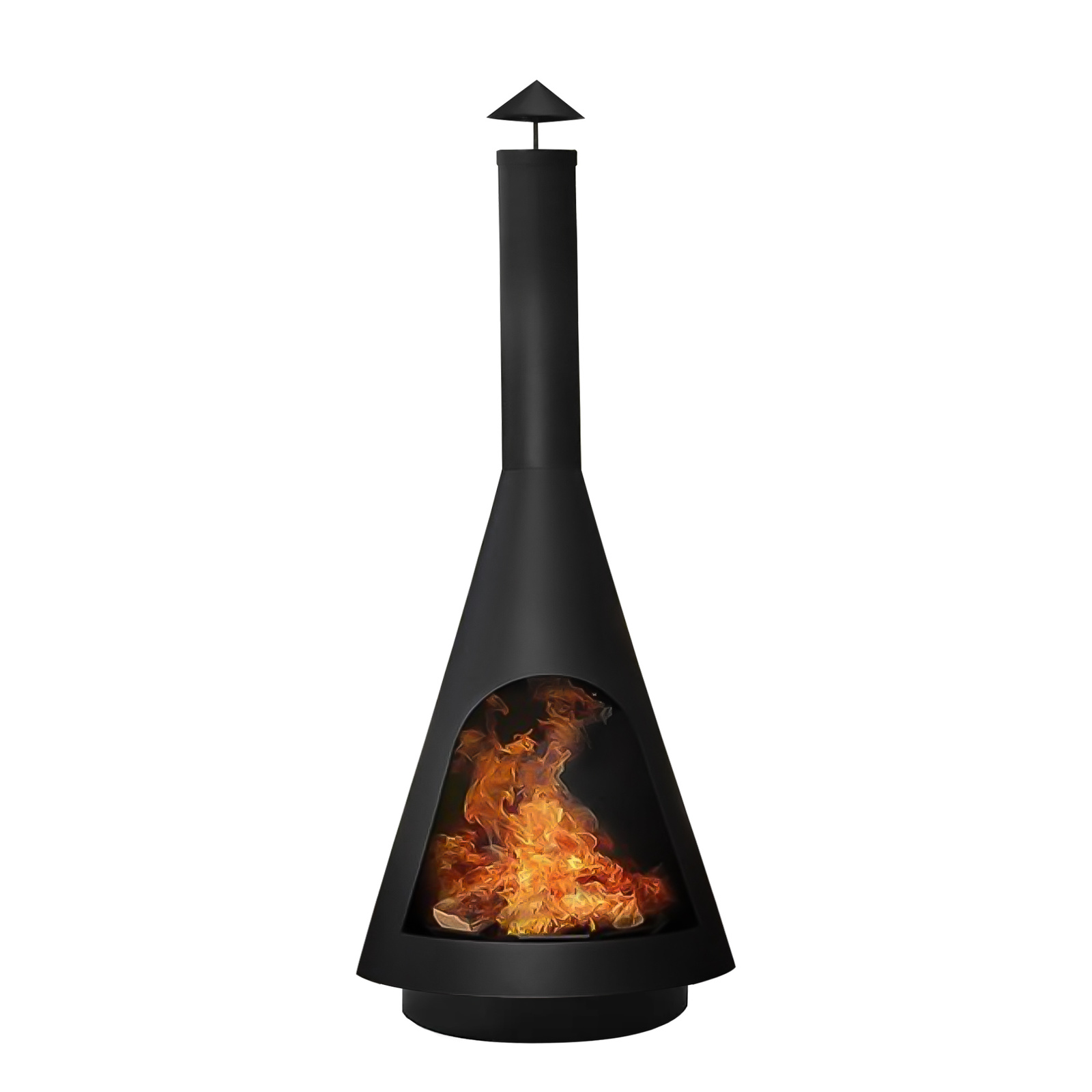 Chimney Fire Pit Patio Heater Outdoor Camping Portable Fireplace 105cm