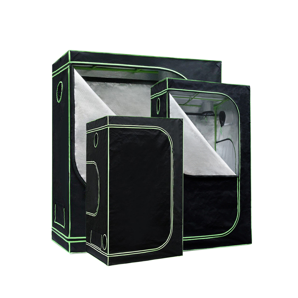 Glasshaus Grow Tent Kits Hydroponic Indoor Grow System Plant Real 1680D Oxford 11 Sizes