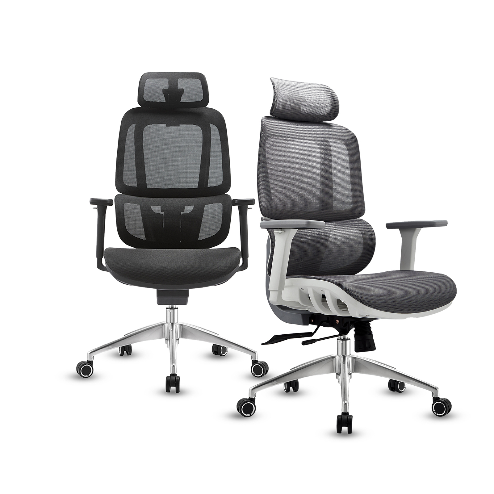 Office Chair Executive Computer Chairs Study Home Mesh Lumbar Back Seat Ergonomic Recliner