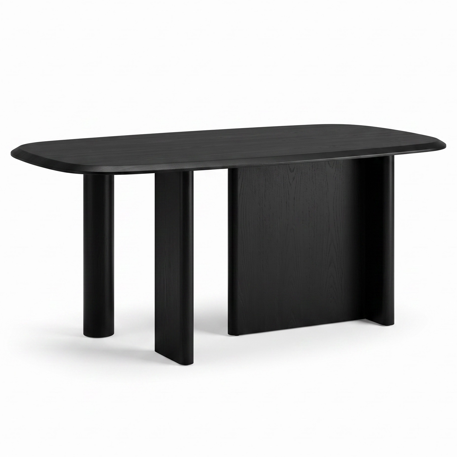 Oak Veneer Dining Table 4-6 Seater Modern Dining Tables Dinner Table 