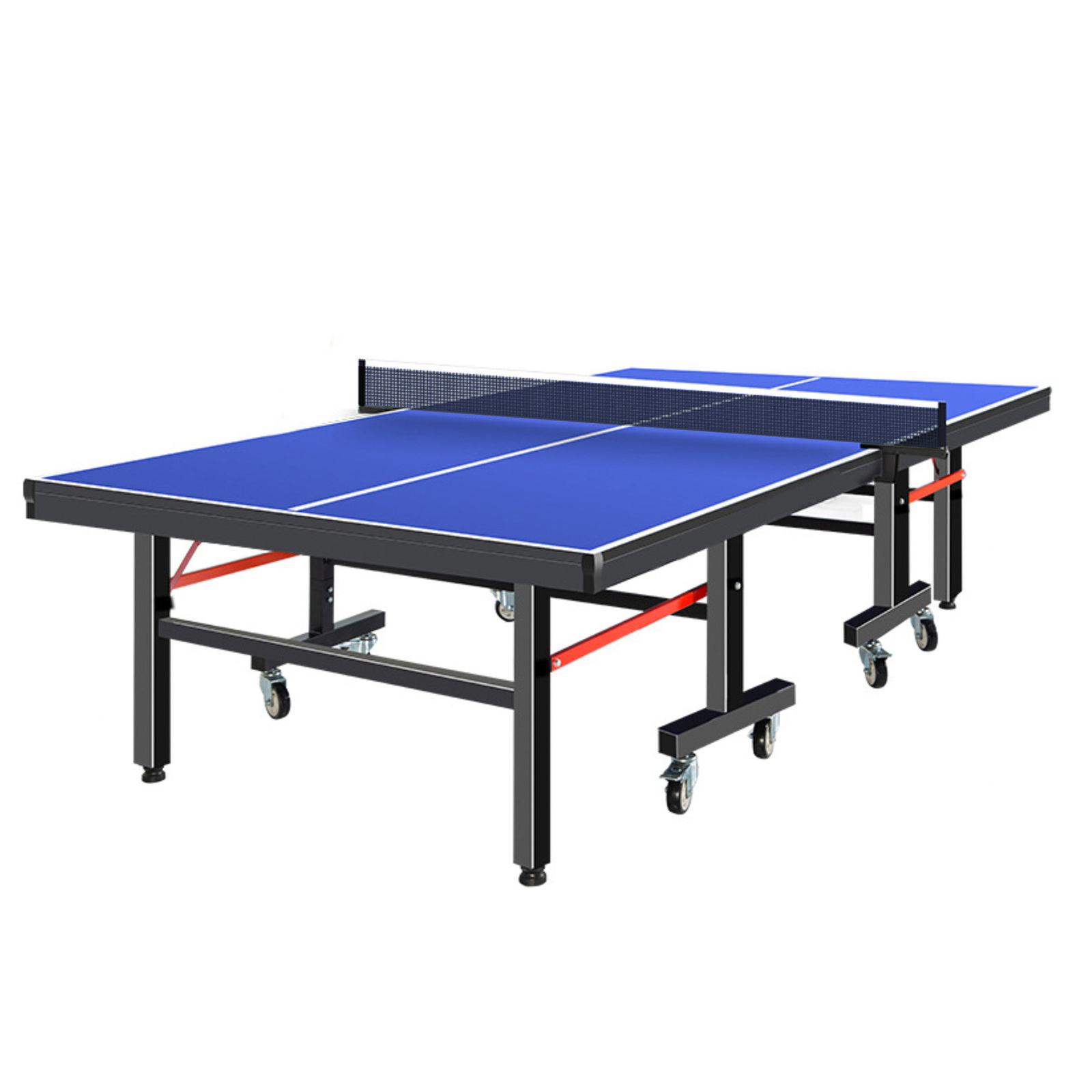 15mm Table Tennis Table Kit Ping Pong Set Retractable Net Rack + 2 bats + 3 balls