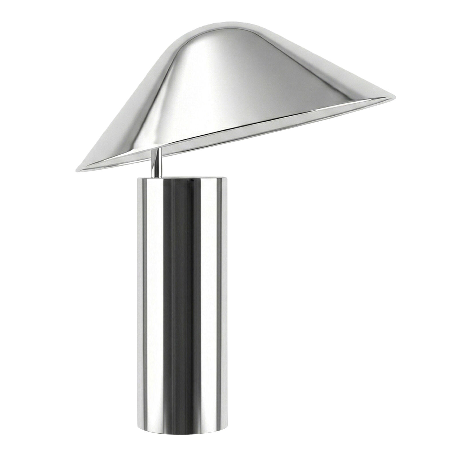Replica Damo Table Lamp, 240V Chrome Modern Cone Accent Bedside Lamp, SAA Certified Desk Light for Bedrooms, Living Rooms & Offices