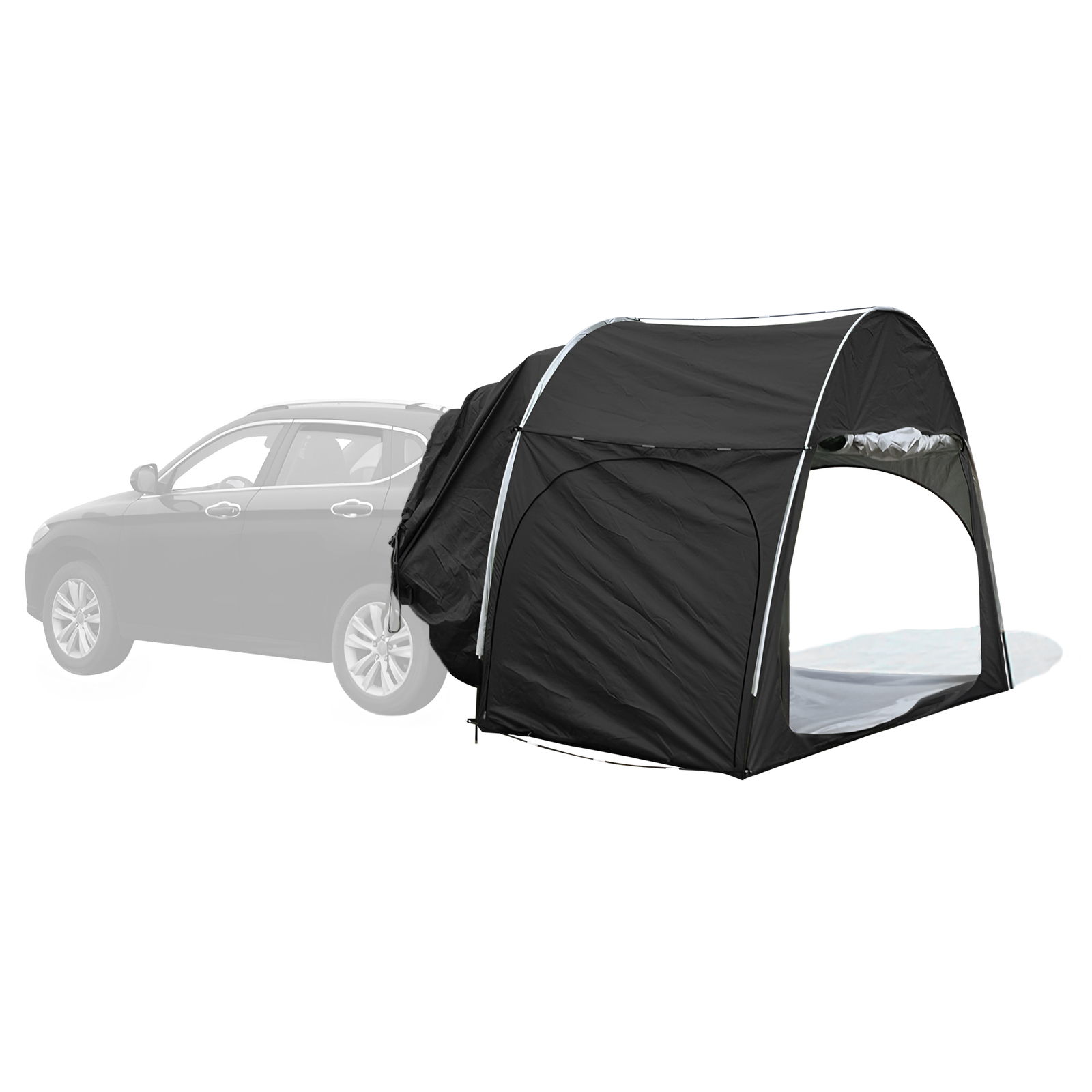 SUV Camping Tent Car Tailgate Shade Side Awning Canopy Portable Outdoor Shelter