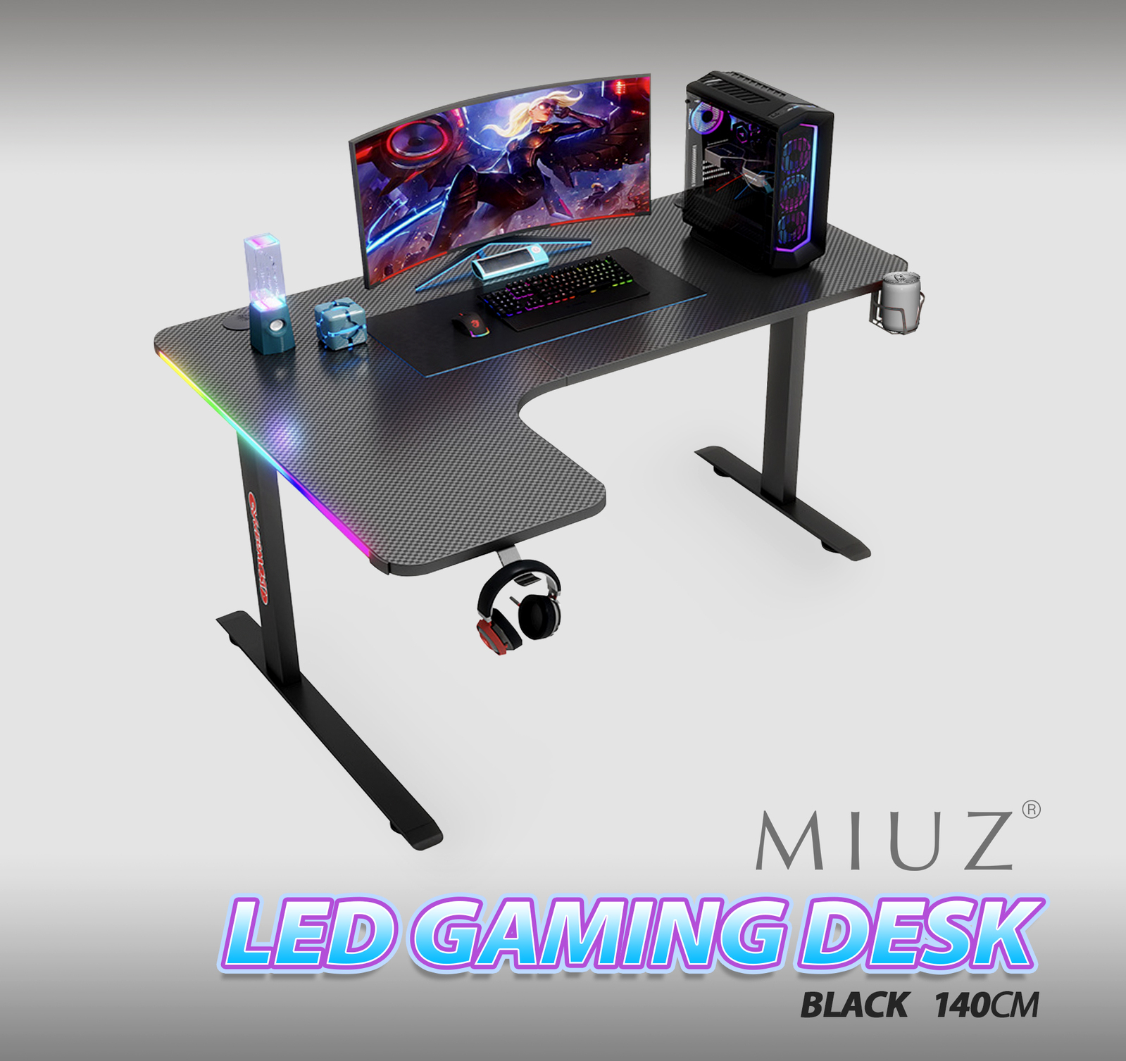 Led gaming desk deals
