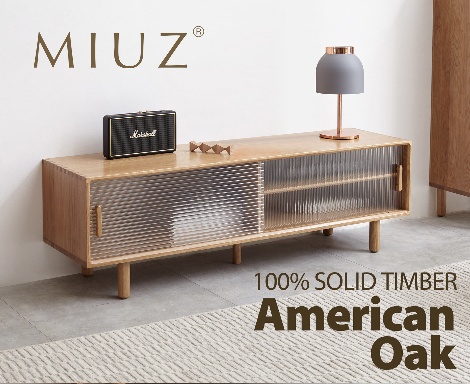 Solid timber tv cabinet discount