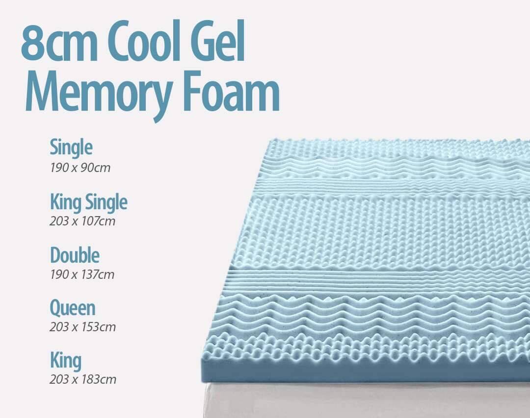 Memory Foam 7 zone Mattress Topper