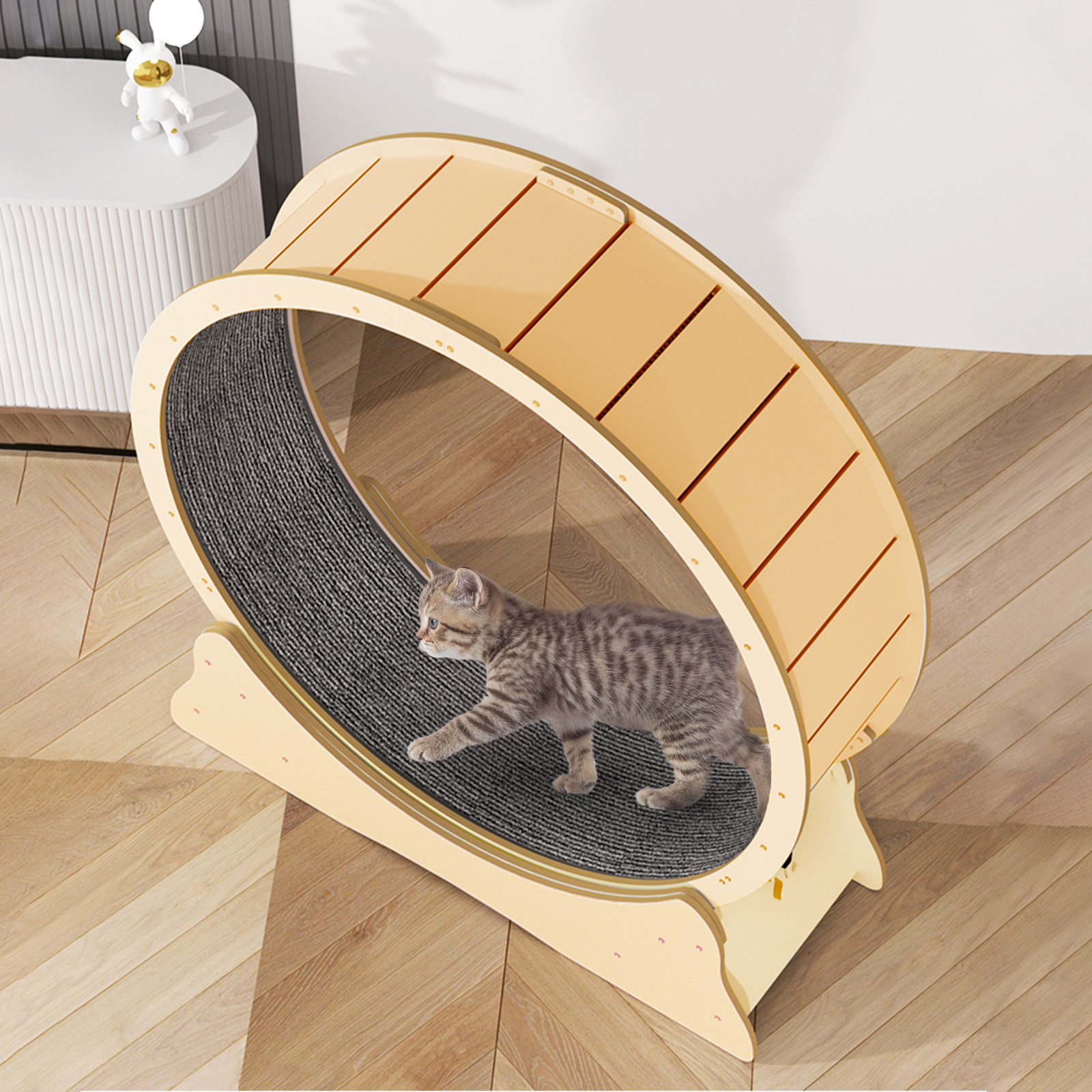 Cat top exercise wheel