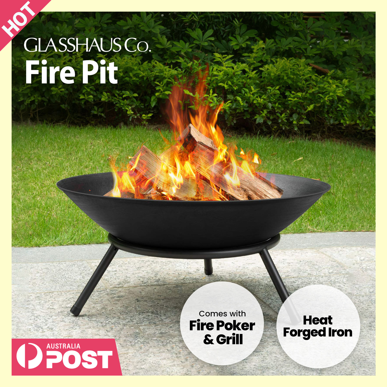 Pure Garden Fire Pits & Patio Heaters at